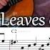 The Green Leaves Of Summer Fingerstyle Guitar TAB