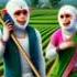 Bandar Aur Bandariya Apna Kaam Chod Ke Gye Krishna Murari Se Milne