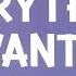 1 HOUR Billie Eilish Everything I Wanted Lyrics