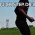 Teaching The 3 Step Rhythm To A Newbie Quick Step Drill Is A Perfect Start