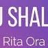 Rita Ora Ask You Shall Receive Lyrics