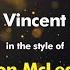 Don McLean Vincent Karaoke Version From Zoom Karaoke