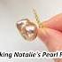A Fireball On Her Fingers Meet The Most Gorgeous Baroque Pearl Ring