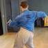 BLUE SHIRT GUY IRL Manlikeisaac DID HE GET 100 Blueshirt Dance Meme Whisk Funny