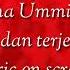 LIRIK UMMI TSUMMA UMMI COVER AI KHODIJAH