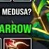 Truly Late Game Queen RAMPAGE Ultrakills 990 GPM Medusa 1v5 Split Shot Arrow With Pudge Aghs Combo