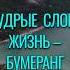 Мудрые Слова Жизнь Бумеранг Мудрые Мысли цитаты мудрость жизнь вдохновение стихи