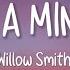 Willow Smith Wait A Minute Lyrics Tik Tok Song
