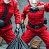 PARKOUR VS MONEY HEIST 7 BAD GUYS NO ESCAPE POLICE Slam The Chase Shut BELLA CIAO Epic POV