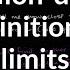 Epsilon Delta Definition Of Limits