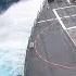 How US Powerful Destroyers Battle Scary Waves In Middle Of The Ocean