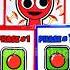 SPRUNKI OC Apple ASMR Phase1vs2vs3vs4 Squishy Blindbag Papercraft Sprunki Diy Incredibox