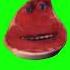E E Ei I M On Vacation Singing Steak Green Screen