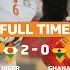 GHANA 0 2 NIGER Black Galaxies Exit CHAN 2022 Full Highlights And Goals