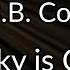 Gary B B Coleman The Sky Is Crying Karaoke