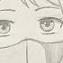 Easy Anime Drawing How To Draw Anime Girl Wearing A Mask Easy Step By Step