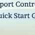 Export Controls A Quick Start Guide