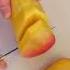 Learn To PEEL CUBE SLICE Eat MANGO FRUIT From The Skin Healthy To EAT Shorts Food