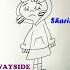 How To Draw Sharie From Wayside Animation Step By Step Shorts