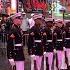 NYC Fleet Week Marine Corps Silent Drill Platoon Performs In Times Square May 21 2025