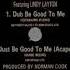 Beats International Dub Be Good To Me Kreon S Reconstruction