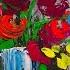 Easy Playful 80 S Abstract Floral Step By Step Lisa Frank Inspired Art TheArtSherpa