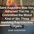 Saint Augustine S Sin Was Uh Human Nature Christianity