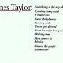 James Taylor Carolina In My Mind Official Audio