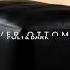 Denver Leather Ottoman In Onyx Black From Poly Bark