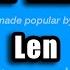 Len Feelin Alright Karaoke Version