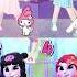 My Melody Vs Cinnamonroll Vs Kuromi Vs Hello Kitty Cosplay My Talking Angela 2 Sanriocharacters