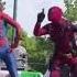 Человек паук и Дэдпул танцуют Spider Man And Deadpool Dance