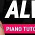 Como Tocar Always Bon Jovi Piano Cover Tutorial Y Partitura