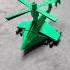 Origami Military Helicopter With Spinning Blades Tutorial DIY Helicopter Apache Papercraft Folding
