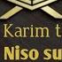 4 Niso Surasi Qurʼon Tarjimasi Tafsiri Hilol Shayx Muhammad Sodiq Muhammad Yusuf