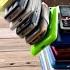 Tower Of Phones Incoming Call And Alarm Clocks Sound And Vibration Samsung Siemens Sony