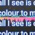 MNEK Ft Hailee Steinfeld Colour Offical Song Lyrics