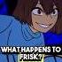 What Happens To FRISK In UNDERTALE Undertale Sans Frisk Chara Strongerthanyou Tobyfox