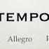 Music Theory Lesson Tempo