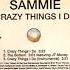 Sammie Crazy Things I Do Instrumental 2000