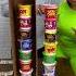 Vertical Stack And Match Cereal Cup Challenge Where Sharing Is Caring Part1