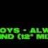 Pet Shop Boys Always On My Mind 12 Mix