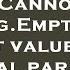 C Cannot Use String Empty As A Default Value For An Optional Parameter