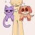 Catnap And Player And Dogday Smilingcritters CATNAP DOGDAY Player Fyp