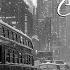 Snowy New York Streets Swing Jazz Classic Buses Of The 1930s 1940s A Journey Through Time