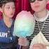 Giant Cotton Candy Mukbang