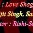 Hairaani Song Karaoke Love Shagun Movie Karaoke