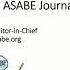 Publish With Us Welcome To ASABE Journals