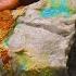 HUGE 11 000 Carat Uncut Gem Opal Gets Carved To Expose The Top Quality Colors Inside