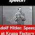 Adolf Hitler Speech At Krupp Factory 1935 German English AI Educational Official Translation